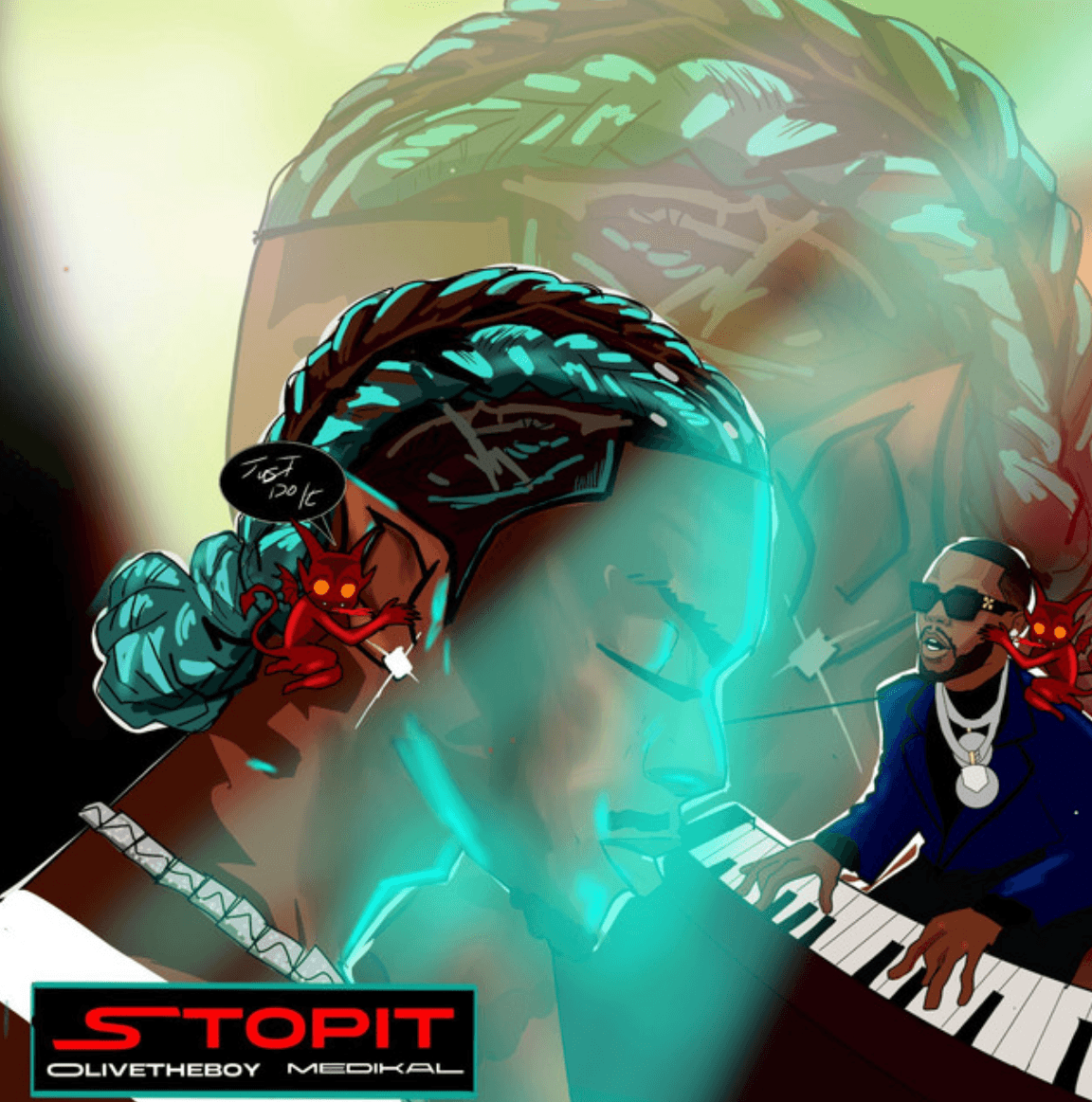 Stopit ft Medikal by Olivetheboy
